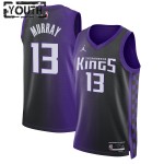 Sacramento Kings Trikot Keegan Murray Jordan 2023-24 Statement Edition Lila Swingman - Kinder